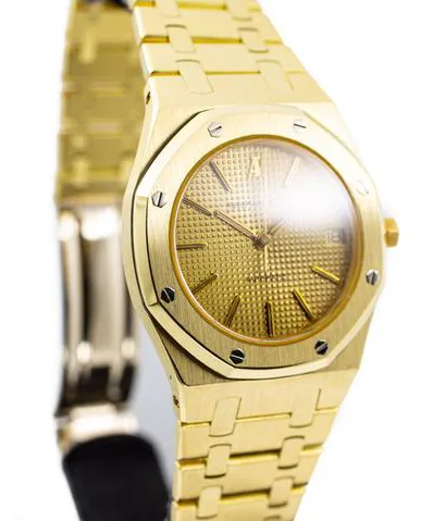 Audemars Piguet Royal Oak 4100BA 35mm Yellow gold Gray 1