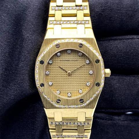 Audemars Piguet Royal Oak Lady 31mm Yellow gold Champagne 1