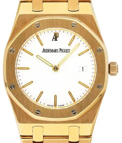 Audemars Piguet Royal Oak 56175BA 33mm Yellow gold White