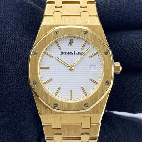 Audemars Piguet Royal Oak 56175BA 33mm Yellow gold White 1