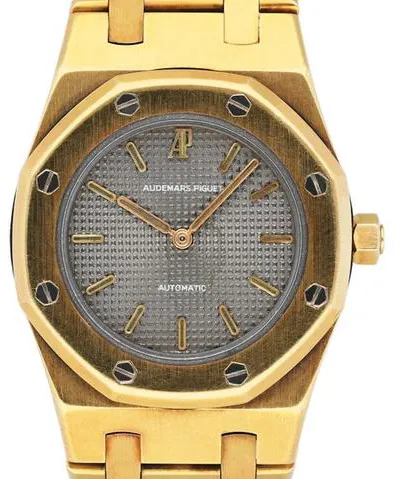 Audemars Piguet Royal Oak Lady 30mm Yellow gold Gray