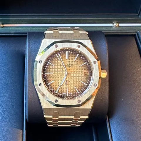 Audemars Piguet Royal Oak 16202BA.OO.1240BA.02 39mm 18k yellow gold Gold 4