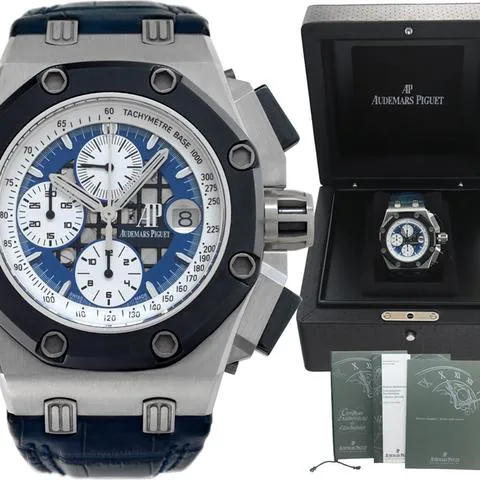 Audemars Piguet Royal Oak Offshore 26078PO.OO.D018CR.01 44mm Platinum Skeleton 8