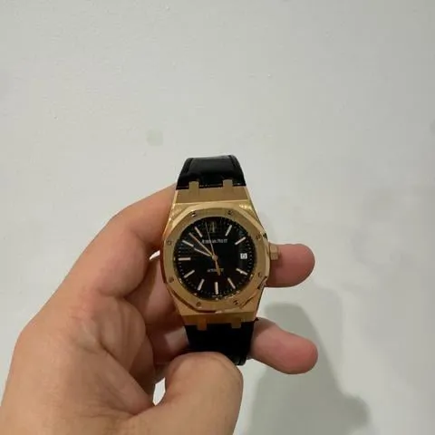 Audemars Piguet Royal Oak 15300OR.OO.D002CR.01 39mm Rose gold Black 1