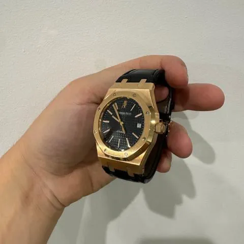 Audemars Piguet Royal Oak 15300OR.OO.D002CR.01 39mm Rose gold Black 9