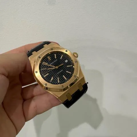 Audemars Piguet Royal Oak 15300OR.OO.D002CR.01 39mm Rose gold Black 15