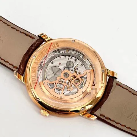 Audemars Piguet Jules Audemars 15180OR.OO.A088CR.01 41mm Rose gold Silver 5