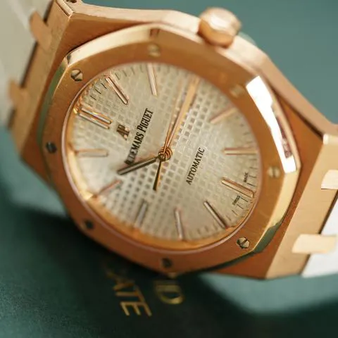 Audemars Piguet Royal Oak 15400OR.OO.D088CR.01 41mm Rose gold Silver 3