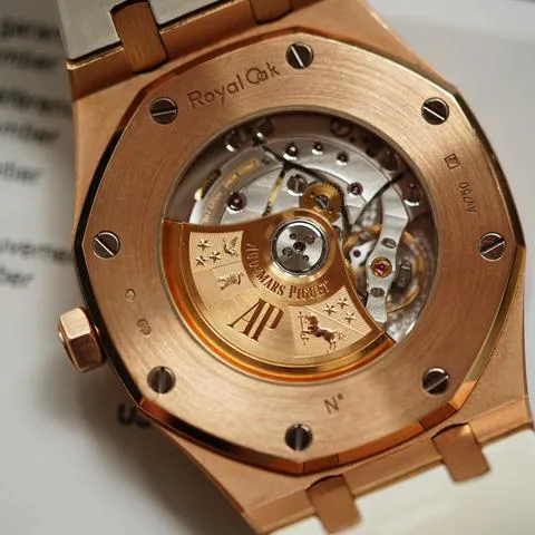 Audemars Piguet Royal Oak 15400OR.OO.D088CR.01 41mm Rose gold Silver 6