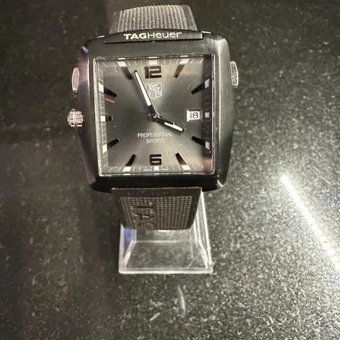 TAG Heuer Professional Sports Watch WAE1113.FT6004 Stainless steel Black