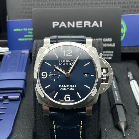 Panerai Luminor 1950 PAM01313 44mm Stainless steel Blue