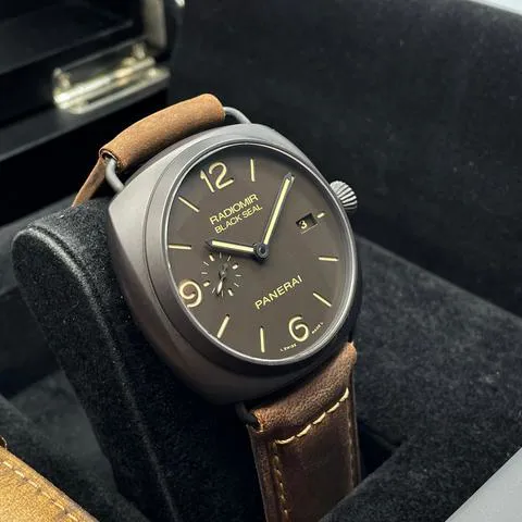 Panerai Radiomir Black Seal 3 Days Aut PAM 00505 45mm Aluminium Brown 1