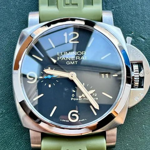 Panerai Luminor 1950 3 Days GMT Power  PAM 01321 44mm Stainless steel Black