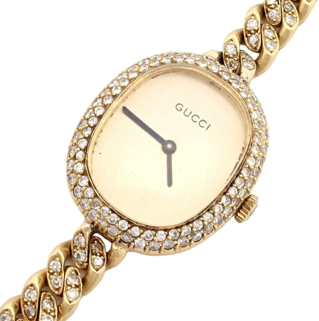 Gucci 22.5mm Yellow gold and 18k yellow gold Gold