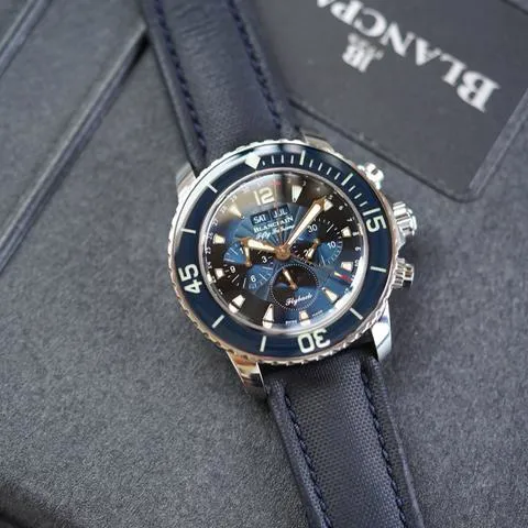 Blancpain Fifty Fathoms 5066f-1140-52b 45mm Stainless steel Blue