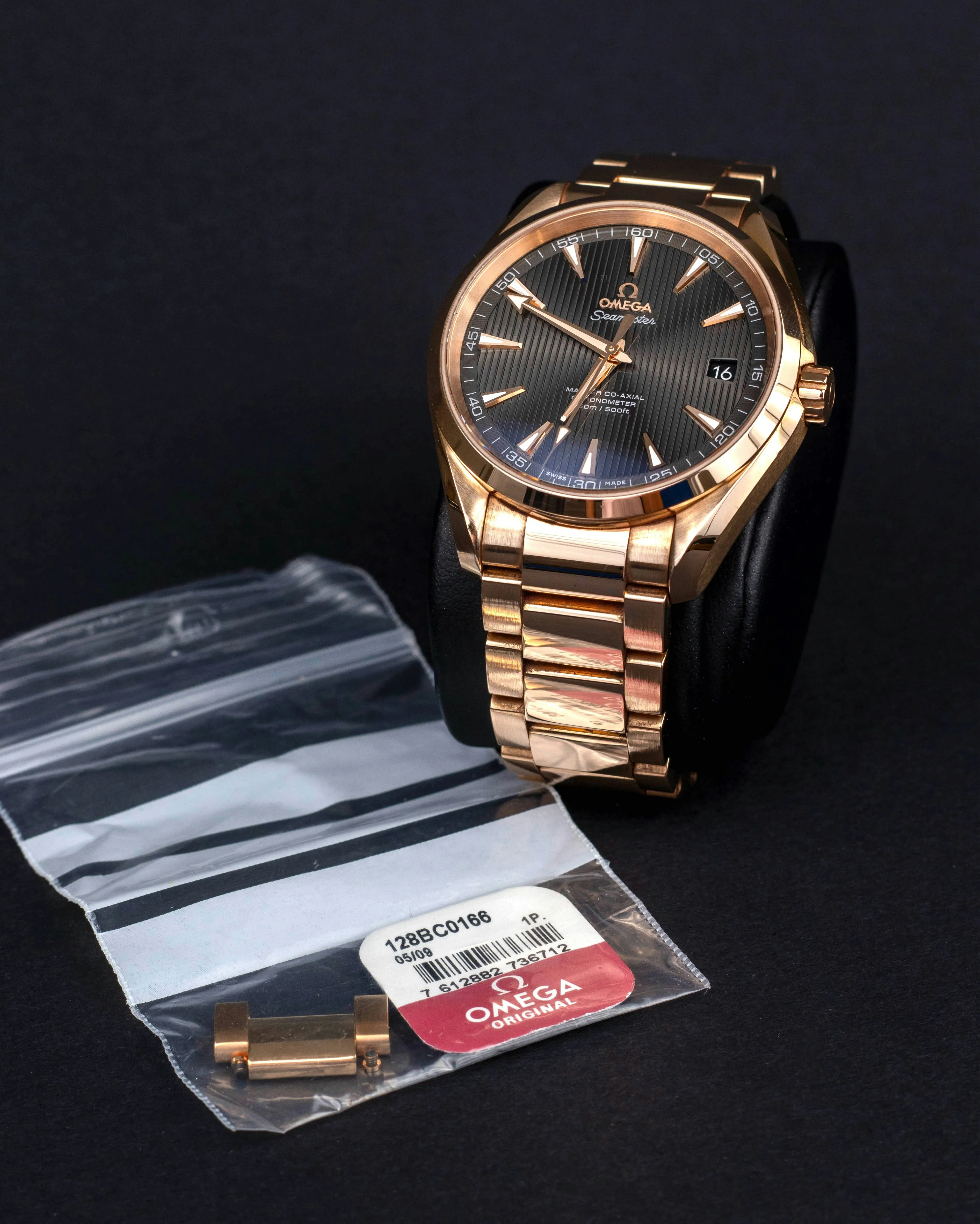 Omega Aqua Terra 231.50.42.21.06.002 41.5mm Rose gold Gray 14