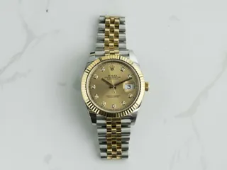 Rolex Datejust 41 126333 Yellow gold and Stainless steel Champagne