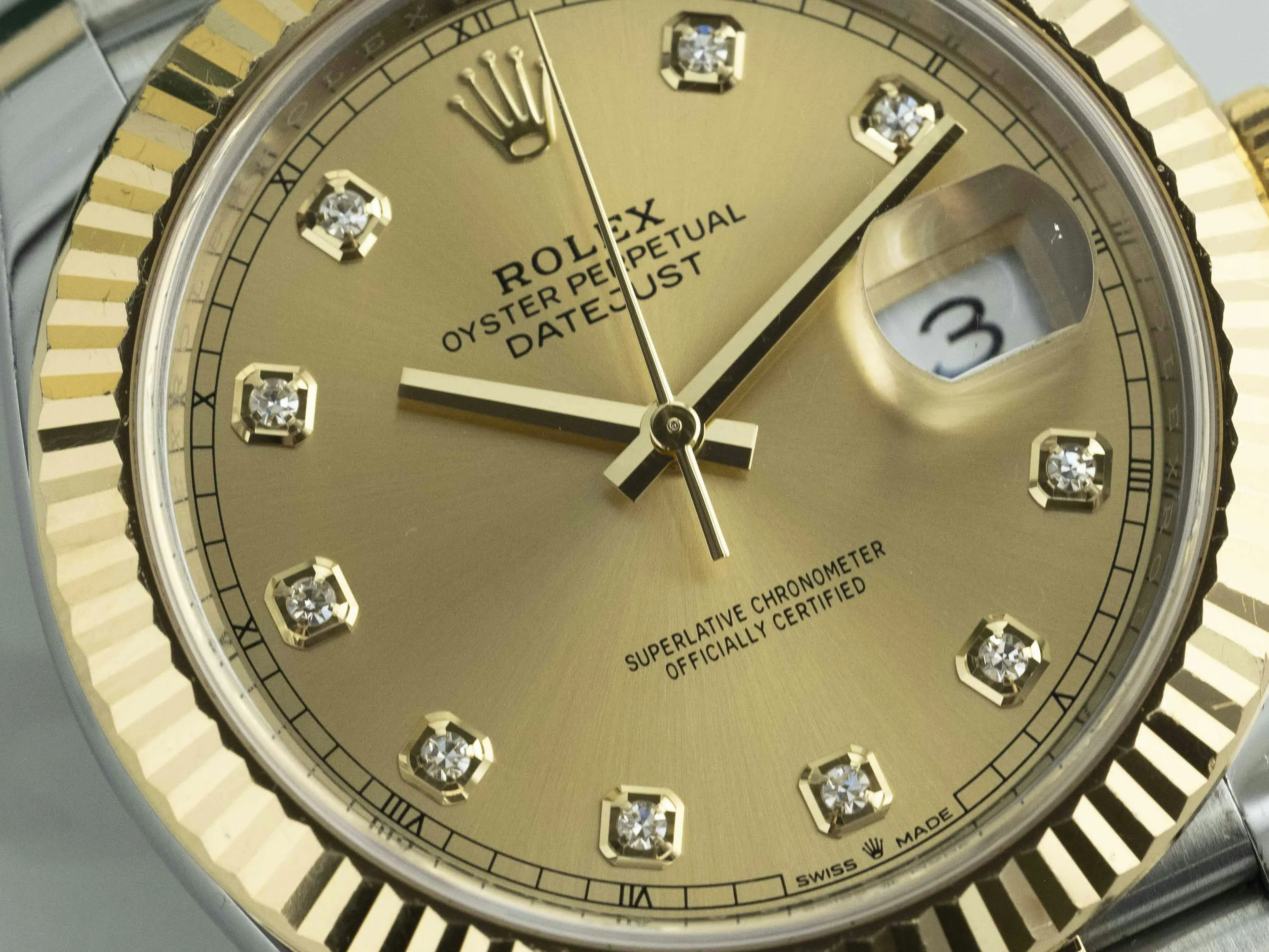 Rolex Datejust 41 126333 41mm Yellow gold and Stainless steel Champagne 1