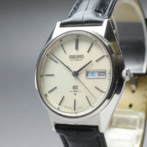 Seiko Hi-Beat 5646-7010 37mm Stainless steel White 1