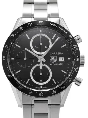 TAG Heuer Carrera Calibre 16 CV2010.BA0786 41mm Stainless steel Black