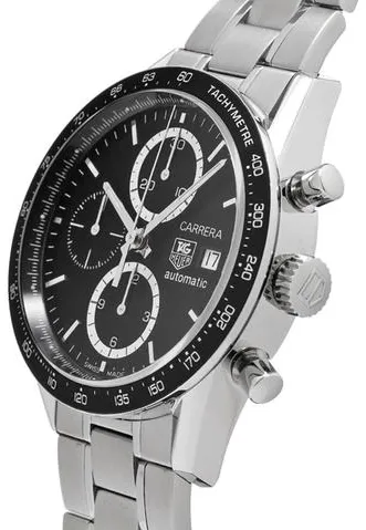 TAG Heuer Carrera Calibre 16 CV2010.BA0786 41mm Stainless steel Black 1