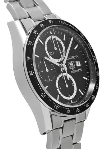 TAG Heuer Carrera Calibre 16 CV2010.BA0786 41mm Stainless steel Black 2