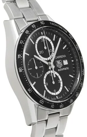 TAG Heuer Carrera Calibre 16 CV2010.BA0786 41mm Stainless steel Black 2