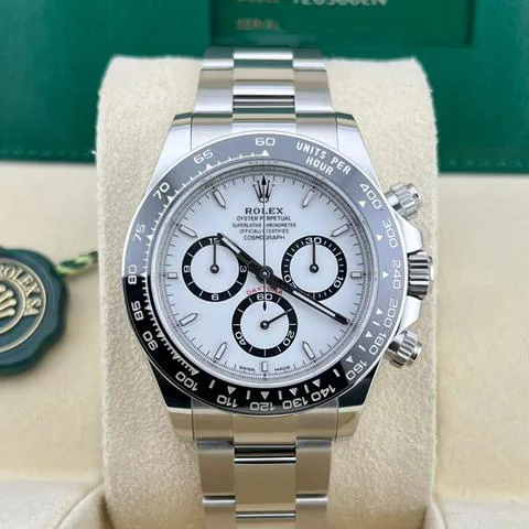 Rolex Daytona 126500LN 40mm Stainless steel White