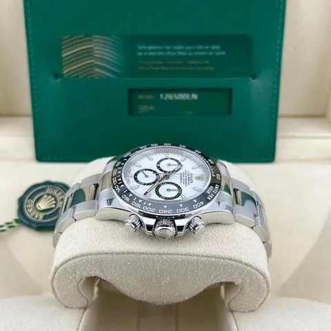 Rolex Daytona 126500LN 40mm Stainless steel White 2