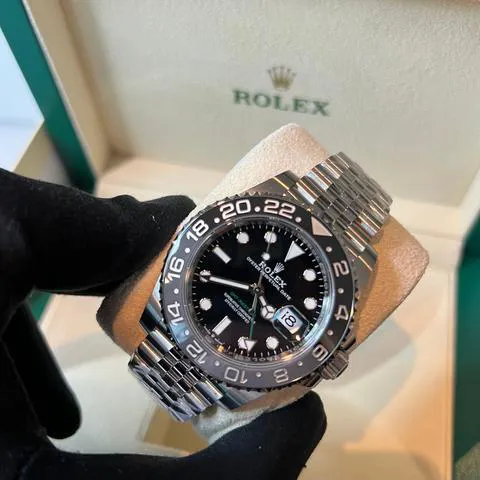 Rolex GMT-Master II 126710GRNR 40mm Stainless steel Black