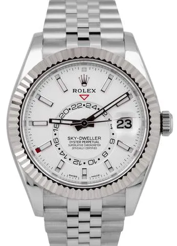 Rolex Sky-Dweller 326934 42mm Stainless steel White