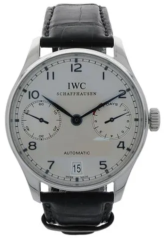 IWC Portugieser IW500107 42mm Stainless steel Silver