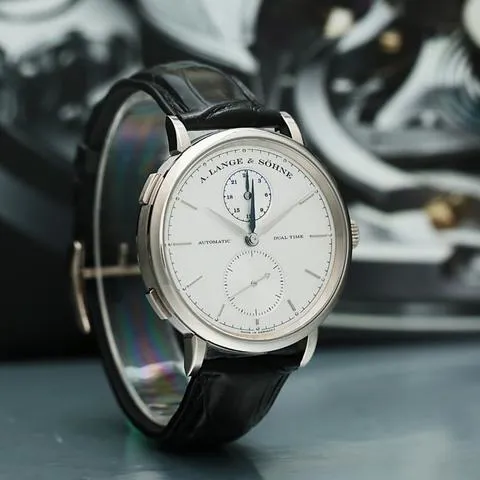 A. Lange & Söhne Saxonia 385.026 40mm White gold Silver 1