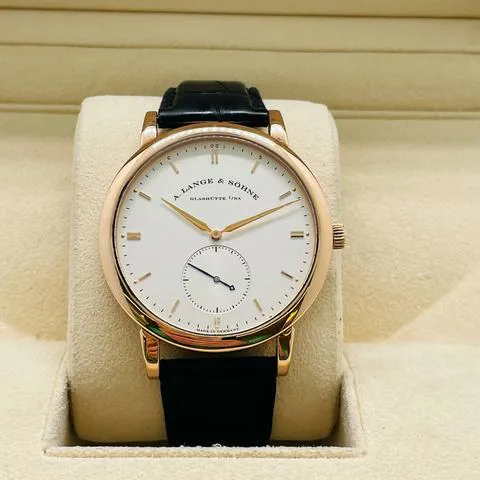 A. Lange & Söhne Saxonia 307.032 40.5mm Rose gold Silver