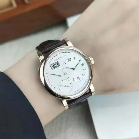 A. Lange & Söhne Lange 1 320.032 39.5mm Rose gold Silver 5