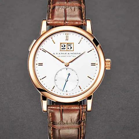 A. Lange & Söhne Saxonia 315.032 37mm Rose gold Silver