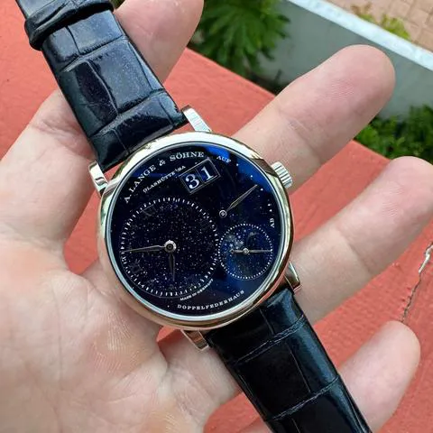 A. Lange & Söhne Lange 1 182.086 37mm White gold Blue