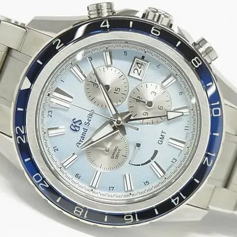 Grand Seiko Evolution 9 SBGC261 45.5mm Titanium Blue