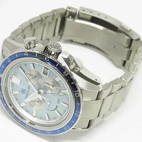 Grand Seiko Evolution 9 SBGC261 45.5mm Titanium Blue 8