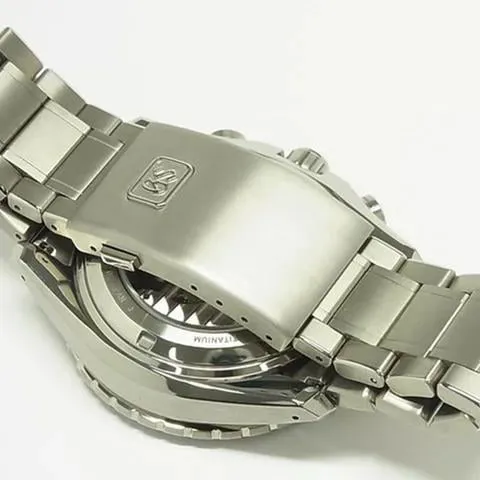 Grand Seiko Evolution 9 SBGC261 45.5mm Titanium Blue 13