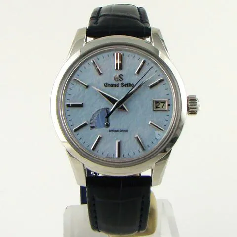 Grand Seiko Elegance SBGA407 40mm Stainless steel Blue 2