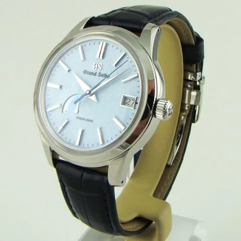 Grand Seiko Elegance SBGA407 40mm Stainless steel Blue 3