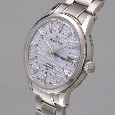 Grand Seiko Elegance SBGJ249 39.5mm Stainless steel Blue 2