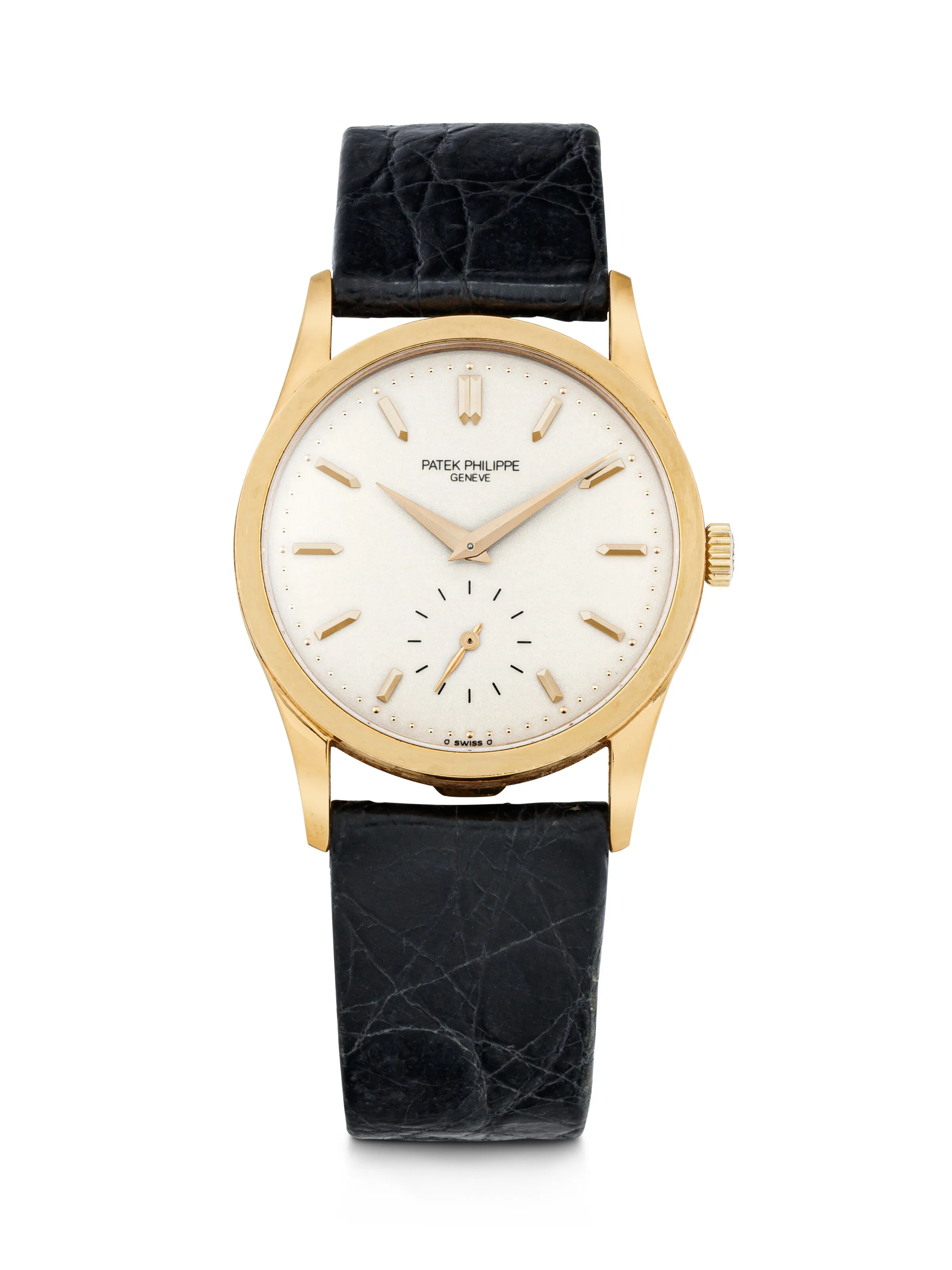 Patek Philippe Calatrava 3796 31mm 18K pink gold Ivory white