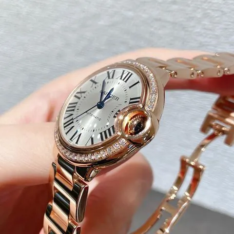 Cartier Ballon Bleu WJBB0036 33mm Rose gold Silver 3