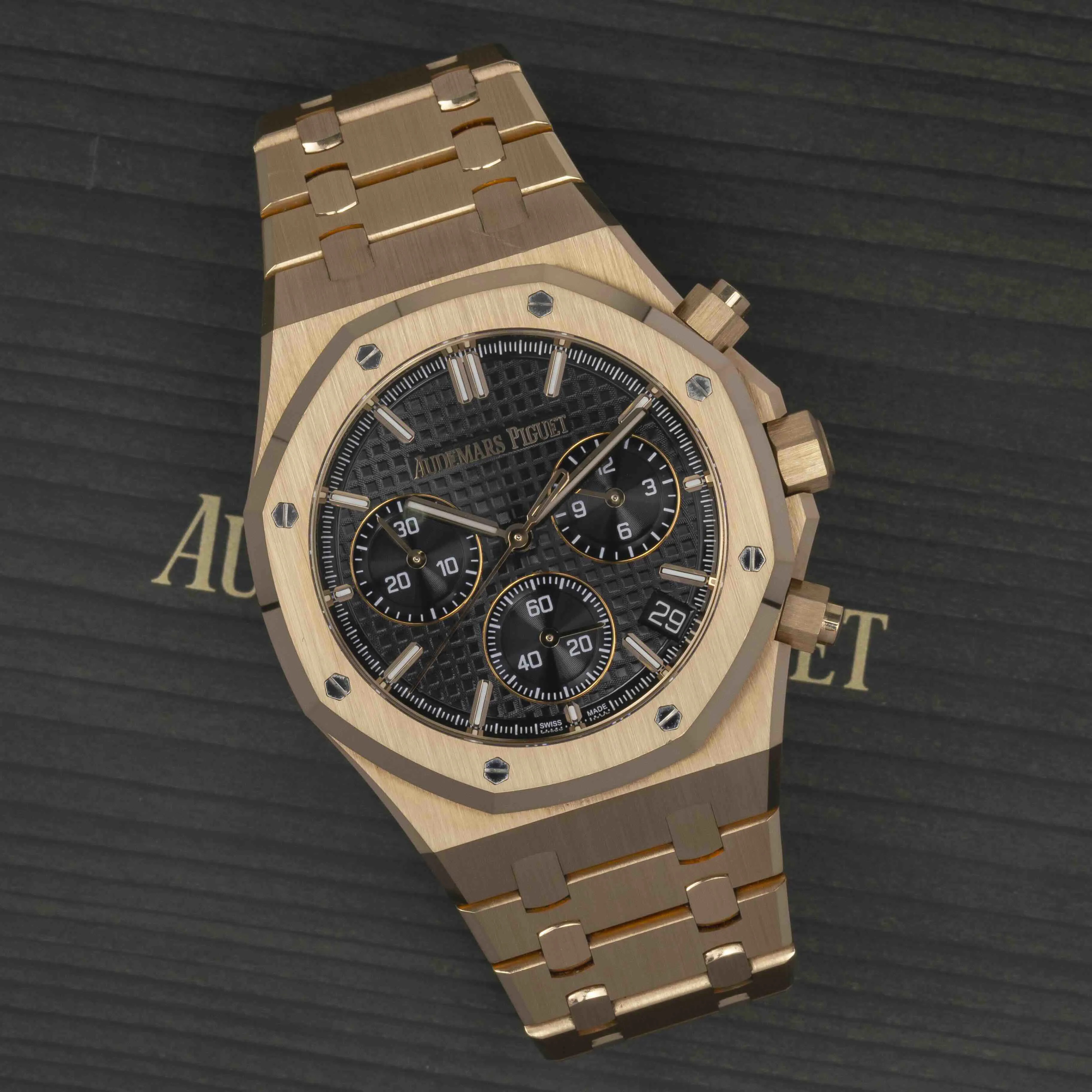 Audemars Piguet Royal Oak 26240OR.OO.1320OR.06 41mm Rose gold Black 4