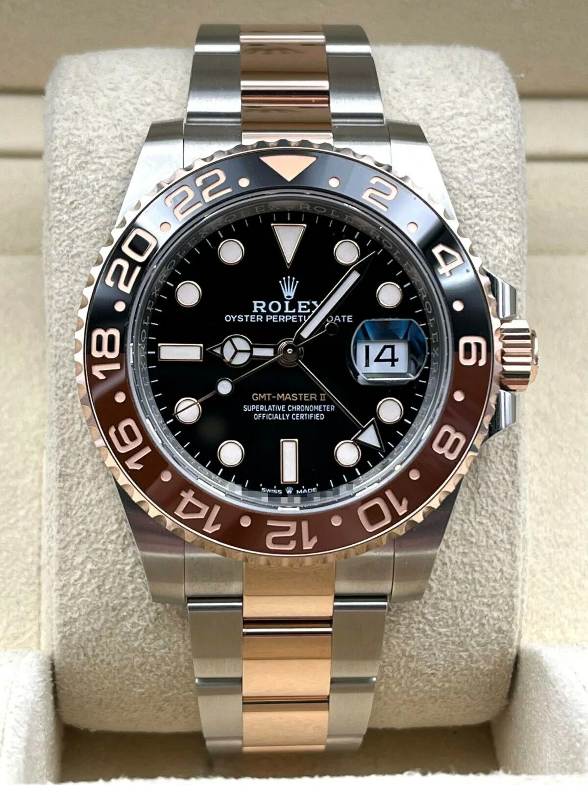 Rolex GMT-Master II 126711CHNR Stainless steel Black