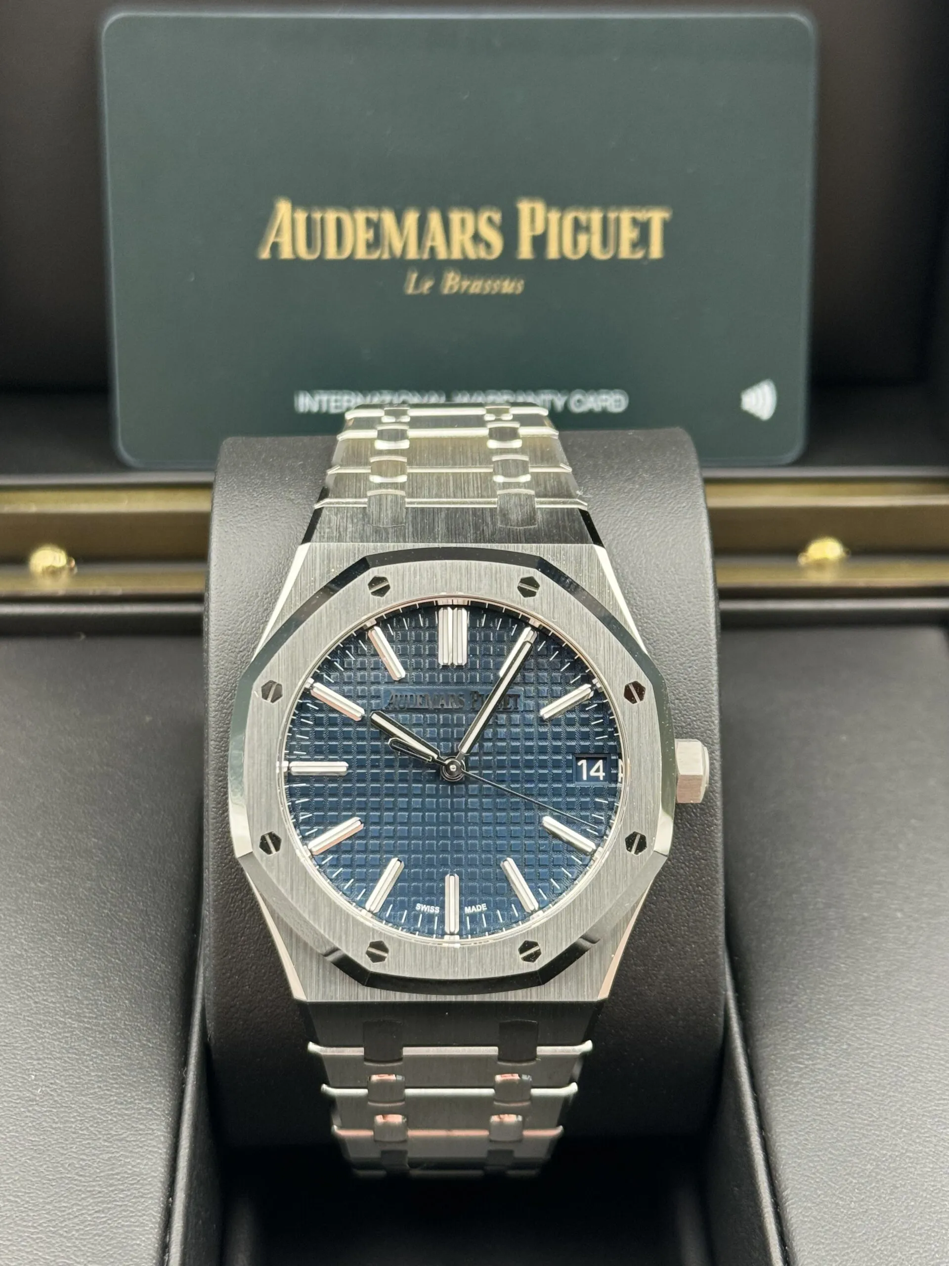 Audemars Piguet Royal Oak 15510ST 41mm Stainless steel Blue 1