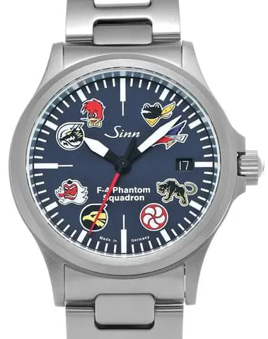 Sinn 556 556.F-4.2 38.5mm Stainless steel Blue