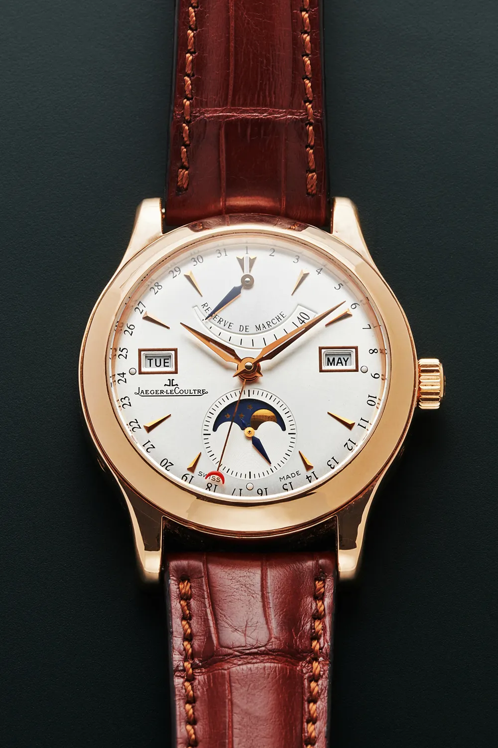 Jaeger-LeCoultre Master Control 147.2.41.S 40mm 18k rose gold Silver